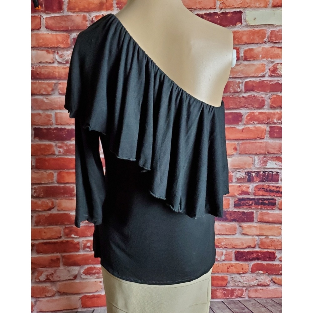 Alison Andrews One Shoulder Top Size Small NWT - Picture 4 of 6